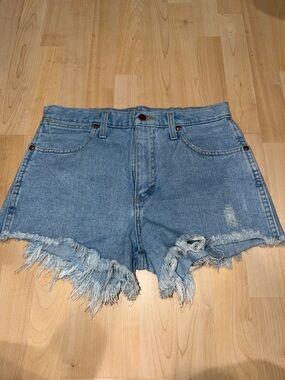 Wrangler Reworked Denim Shorts